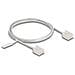 Cavo di rete RJ45 Cat. 6 UTP Ultra Slim 1 m grigio con connettori corti - Foto miniatura 1