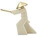 Scultura Giappone 1 - Oro - Poliresina - 34x12x30 Cm - Foto miniatura 3
