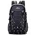 Zaino da Trekking Impermeabile Multiuso 40 Litri 50x32x15 cm Nero - Foto miniatura 2