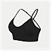 Reggiseno Sportivo Senza Cuciture A Coste Con Schiena Scoperta - Nero  L - Foto miniatura 1