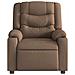 Poltrona Elettrica Reclinabile Marrone in Tessuto - Foto miniatura 5