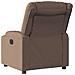 Poltrona Elettrica Reclinabile Marrone in Tessuto - Foto miniatura 8