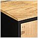 Comodini 2 pz 40x35x50 cm Legno massello di mango grezzo - Foto miniatura 9