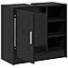 Mobile Lavabo Quercia Nera 63x29x55 cm Legno Ingegnerizzato - Foto miniatura 5