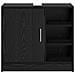Mobile Lavabo Quercia Nera 63x29x55 cm Legno Ingegnerizzato - Foto miniatura 6