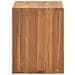 Lusso Casadino -  Comodino 40x30x40 Cm In Legno Massello Di Teak - Foto miniatura 3
