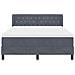 Letto Box Spring con Materasso Nero 100x200 cm in Velluto - Foto miniatura 8