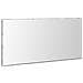 Mobile da bagno  con specchio e luce LED Grigio Sonoma 80x37 cm - Foto miniatura 1