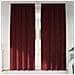 Tende con tende 2 pcs Rosso vino 140 x 245 cm Velluto - Foto miniatura 2