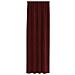 Tende con tende 2 pcs Rosso vino 140 x 245 cm Velluto - Foto miniatura 4