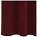 Tende con tende 2 pcs Rosso vino 140 x 245 cm Velluto - Foto miniatura 6