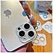 Protezione Obiettivo Fotocamera Integrata Con Glitter Argento (confezione Da 2) Compatibile Con Iphone 14 Pro Max - Foto miniatura 2