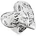 Anello Placcato Argento 925 ""cuore Di Pietra"" Misura 16 - Foto miniatura 1