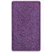 Tappetino da bagno antiscivolo Viola 70 x 120 cm PP - Foto miniatura 1