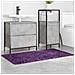 Tappetino da bagno antiscivolo Viola 70 x 120 cm PP - Foto miniatura 3