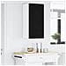 Pensile cucina con porta Nero 40 x 31 x 80 cm Legno multistrato - Foto miniatura 4