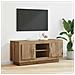 Mobile TV Rovere artigianale 102 x 35 x 45 cm Legno multistrato - Foto miniatura 2