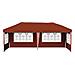 Tenda per feste a pop-up 575 x 289 x 245 cm Terracotta - Foto miniatura 5