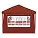 Tenda per feste a pop-up 575 x 289 x 245 cm Terracotta - Foto miniatura 6