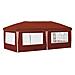 Tenda per feste a pop-up 575 x 289 x 245 cm Terracotta - Foto miniatura 7