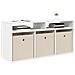 Lowboard con cassetto Bianco 102 x 32 x 48,5 cm - Foto miniatura 3
