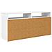 Lowboard con cassetto Bianco 102 x 32 x 48,5 cm - Foto miniatura 8