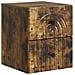 Mobiletto da notte a muro 2 pcs Rovere Fumo 33 x 34,5 x 40 cm - Foto miniatura 3