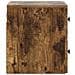 Mobiletto da notte a muro 2 pcs Rovere Fumo 33 x 34,5 x 40 cm - Foto miniatura 6
