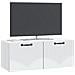 Mobile Porta TV da Muro Bianco 78,5 x 31 x 30 cm - Foto miniatura 3