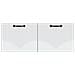 Mobile Porta TV da Muro Bianco 78,5 x 31 x 30 cm - Foto miniatura 6