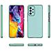 Coperchio Primaverile Per Il Corpo, Custodia In Tpu Gelato Con Cornice Colorata, Per Samsung Galaxy A73, Nera - Foto miniatura 3