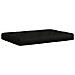 Cuscino per Pallet VIANEN 100% Poliestere Nero 120 x 80 x 12 cm - Foto miniatura 1