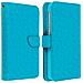 Custodia A Libro Universale Smartphone 6 Portacarte Azzurra Taglia Xxl - Foto miniatura 2