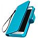 Custodia A Libro Universale Smartphone 6 Portacarte Azzurra Taglia Xxl - Foto miniatura 7