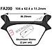 B1r R1820000 Pastiglie Hh Harley Davidson Fa200hh - Foto miniatura 1