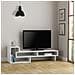 Mobile Porta Tv Cd Ripiani Supporto Tetra Bianco Legno-casa Arredo Design - Per Soggiorno - Porta, Mensole, Ripiani, Supporto, Componibile - Foto miniatura 1