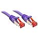Rj45/rj45 Cat6 2m Cavo Di Rete Viola S /ftp (s-stp) - Foto miniatura 3