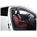 Set Completo Spc1019 Di Coprisedili Universali Auto Nero /rosso Righe - Foto miniatura 3