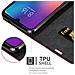 Custodia Compatibile Con Xiaomi Mi 9 In Rosso Mela - Coperchio Protettiva Con Chiusura Magnetica, Funzione Stand E Tasca Per Le Carte - Foto miniatura 6