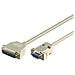 Ibm029-2 Cavo Seriale Grigio 1,8 M Db25 Db9 (serial Printer Cable, 1.8m - Db9-db 25 Female - Male - Serial - Foto miniatura 1