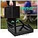 Griglia Per Barbecue Barbecue Portatile Charcoal Grill Smoker Grill Per Cucina Allaperto Escursione Di Campeggio Picnic Backpacking - Foto miniatura 4