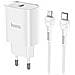 Caricabatterie Usb-c Pd20w Con Cavo Type-c To Lightning - White - Foto miniatura 1