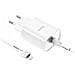 Caricabatterie Usb-c Pd20w Con Cavo Type-c To Lightning - White - Foto miniatura 7