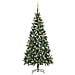 Albero di Natale Artificiale con LED e Set Palline 210 cm - Foto miniatura 1