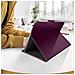 Custodia Universale Tablet 10 Pollici Similpelle Funzione Supporto Prugna - Foto miniatura 6
