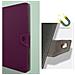 Custodia Universale Tablet 10 Pollici Similpelle Funzione Supporto Prugna - Foto miniatura 2