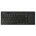 K2800 Tastiera Wireless Con Touchpad Integrato 2.4 Ghz Qwerty Nano Ricevitore Black - Foto miniatura 1