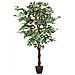Albero Di Ficus Artificiale 1260 Foglie 200 Cm Verde - Foto miniatura 2