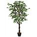 Albero Di Ficus Artificiale 1260 Foglie 200 Cm Verde - Foto miniatura 5