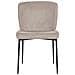 Set Di 2 Sedie Tessuto Grigio Talpa Ada - Foto miniatura 5